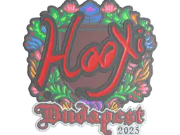 Sticker | HooXi (Embroidered) | Budapest 2025