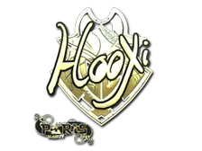 Sticker | HooXi (Gold) | Paris 2023