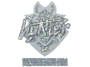 Sticker | huNter- (Glitter) | Copenhagen 2024