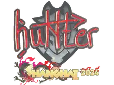Sticker | huNter- (Glitter) | Shanghai 2024