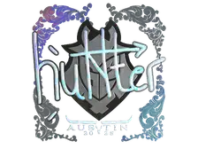 Sticker | huNter- (Holo) | Austin 2025