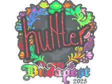 Sticker | huNter- (Holo) | Budapest 2025