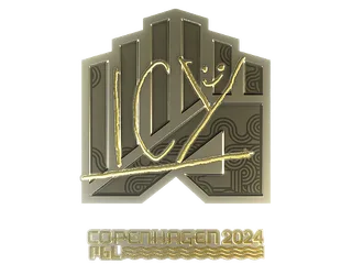 Sticker | ICY (Gold) | Copenhagen 2024