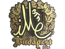 Sticker | iM (Gold) | Budapest 2025