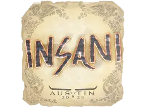 Sticker | insani | Austin 2025