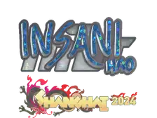 Sticker | insani (Glitter) | Shanghai 2024