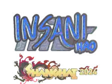 Sticker | insani (Holo) | Shanghai 2024