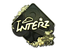 Sticker | interz (Gold) | Rio 2022