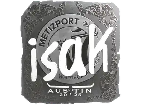 Sticker | isak (Foil) | Austin 2025