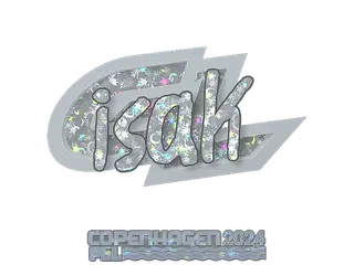 Sticker | isak (Glitter) | Copenhagen 2024