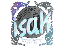 Sticker | isak (Holo) | Austin 2025