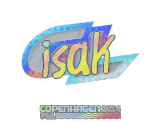 Sticker | isak (Holo) | Copenhagen 2024