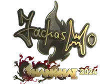 Sticker | jackasmo (Gold) | Shanghai 2024