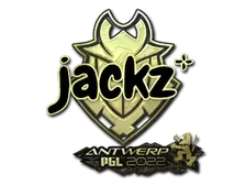 Sticker | JaCkz (Gold) | Antwerp 2022