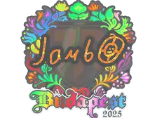 Sticker | jambo (Holo) | Budapest 2025