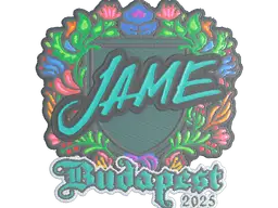 Sticker | Jame (Embroidered) | Budapest 2025