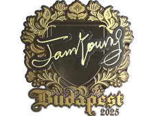 Sticker | JamYoung (Gold) | Budapest 2025