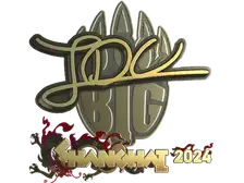 Sticker | JDC (Gold) | Shanghai 2024