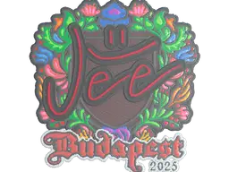 Sticker | Jee (Embroidered) | Budapest 2025
