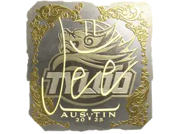 Sticker | Jee (Gold) | Austin 2025