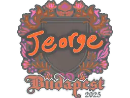 Sticker | jeorge | Budapest 2025