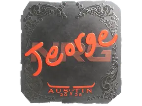 Sticker | jeorge (Foil) | Austin 2025