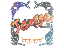 Sticker | jeorge (Holo) | Austin 2025