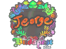 Sticker | jeorge (Holo) | Budapest 2025