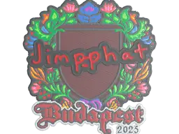 Sticker | Jimpphat (Embroidered) | Budapest 2025