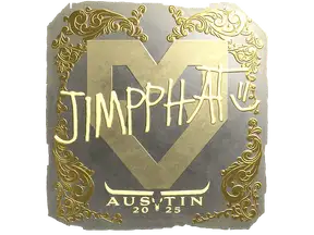 Sticker | Jimpphat (Gold) | Austin 2025