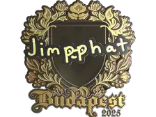 Sticker | Jimpphat (Gold) | Budapest 2025