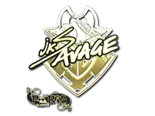 Sticker | jks (Gold) | Paris 2023