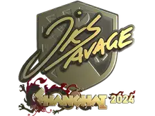 Sticker | jks (Gold) | Shanghai 2024