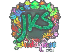 Sticker | jks (Holo) | Budapest 2025