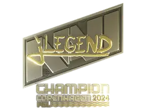 Sticker | jL (Gold, Champion) | Copenhagen 2024