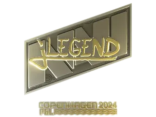 Sticker | jL (Gold) | Copenhagen 2024