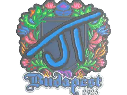 Sticker | JT (Embroidered) | Budapest 2025