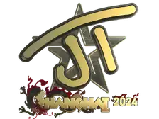 Sticker | JT (Gold) | Shanghai 2024
