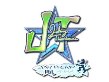 Sticker | JT (Holo) | Antwerp 2022