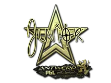 Sticker | junior (Gold) | Antwerp 2022