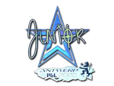 Sticker | junior (Holo) | Antwerp 2022