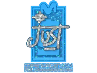 Sticker | JUST (Glitter) | Copenhagen 2024