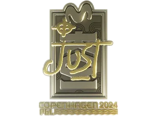 Sticker | JUST (Gold) | Copenhagen 2024