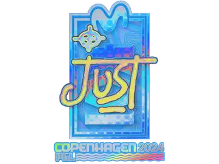Sticker | JUST (Holo) | Copenhagen 2024