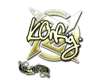 Sticker | k0nfig (Gold) | Paris 2023