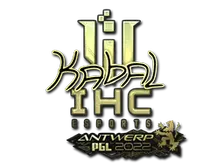 Sticker | kabal (Gold) | Antwerp 2022