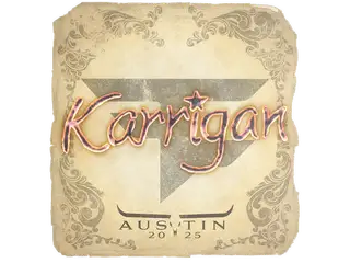 Sticker | karrigan | Austin 2025