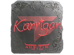 Sticker | karrigan (Foil) | Austin 2025
