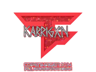 Sticker | karrigan (Glitter) | Copenhagen 2024