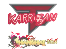 Sticker | karrigan | Shanghai 2024